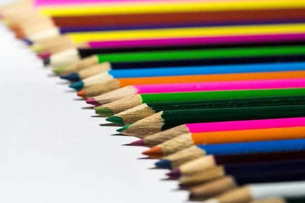 Couleurs de crayons — Photo