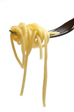 spaguetti ve çatal