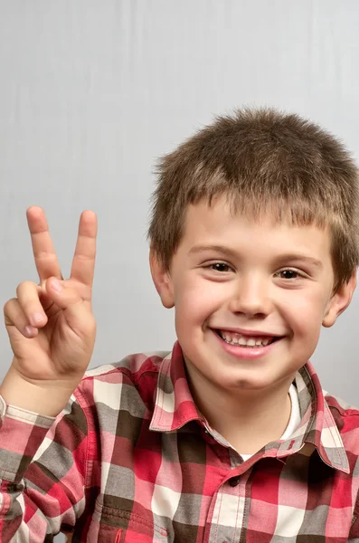 Child making ugly faces 21 — Stock Photo, Image