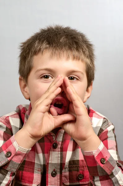 Child making ugly faces 19 — Stock Photo, Image