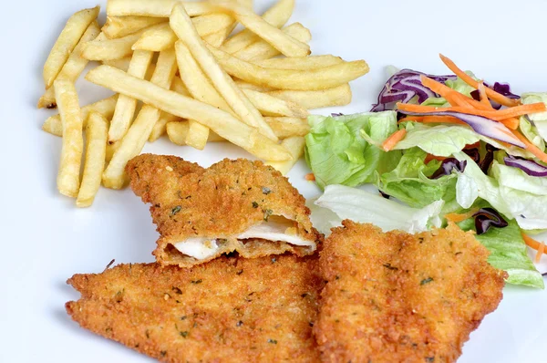 Breaded meat — Stock Photo, Image