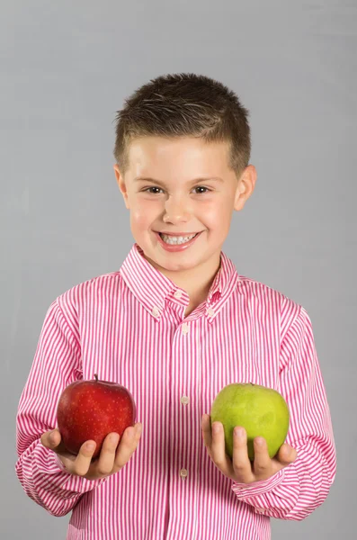 The child of apples 23 — Stock Photo, Image