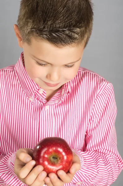 The child of apples 20 — Stock Photo, Image