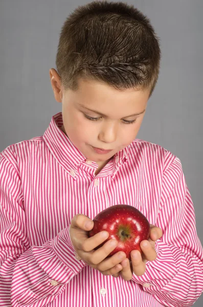 The child of apples 19 — Stock Photo, Image