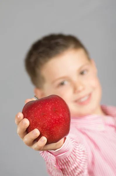 Elma 11 çocuk — Stok fotoğraf