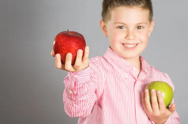 The child of apples 10 — Stock Photo, Image