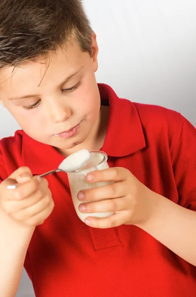 Barnet av yoghurt 18 — Stockfoto