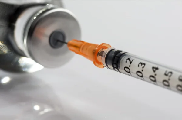 Vaccin 25 controleren — Stockfoto