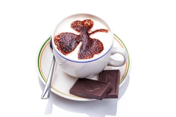 Café com chocolate 2 — Fotografia de Stock