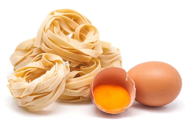 Nest eggs italian pasta 4 — Stock Photo, Image