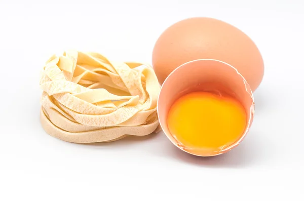 Nest eggs italian pasta 19 — Stock Photo, Image