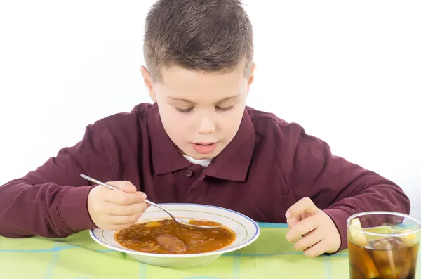 12 食べる子 — ストック写真