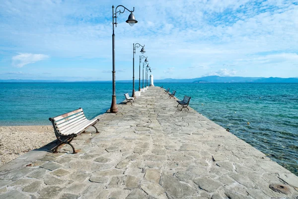 Seebrücke — Stockfoto