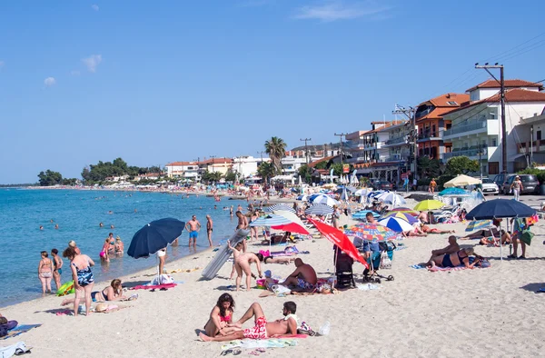 Direkt am Strand — Stockfoto