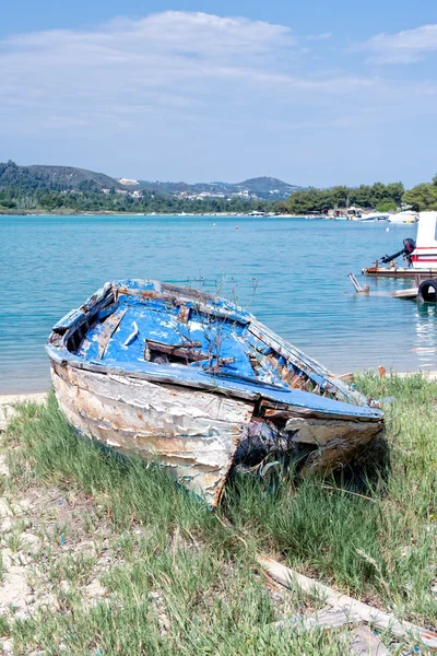 Oude boot — Stockfoto