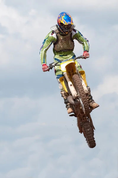 Motorcross hemel — Stockfoto