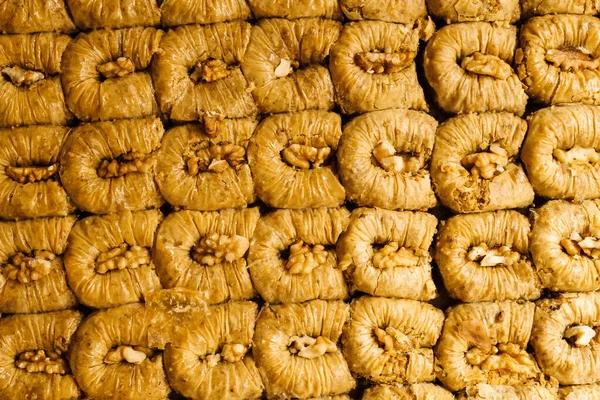 Tatlı Türk Lokumu. Doğulu tatlılar. Orta Doğu pazarı. Türk pazarı. Tatlılar yakın plan