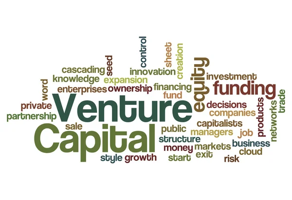 Venture capital funding investor concept background