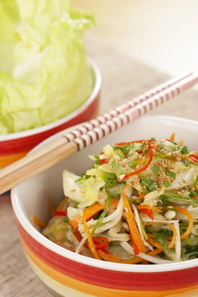 Stir Fried Mixed vegetables — Stock Photo, Image