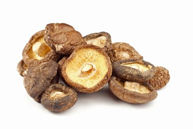 Dried Shittake Mushrooms clipart