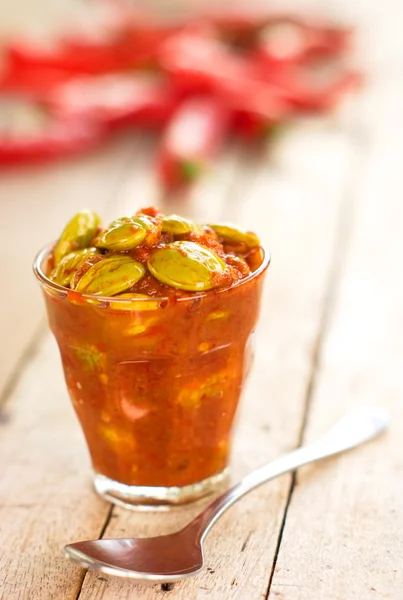 Sambal Petai — Stock Photo, Image