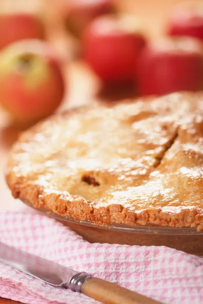 Apfelkuchen — Stockfoto