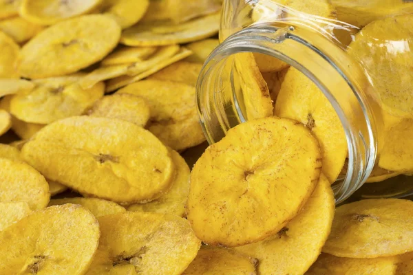 Banana Plantain Chips — Stock Photo, Image