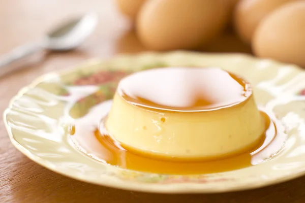 Crème ou crème Caramel — Photo