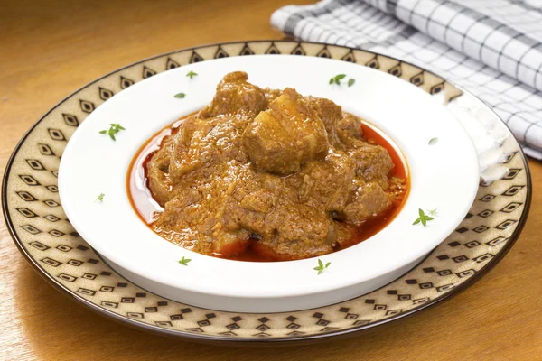 Sidfläsk curry — Stockfoto