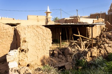 Ushaiqer, Suudi Arabistan 'daki geleneksel Arap çamur tuğlası mimarisinin kalıntıları