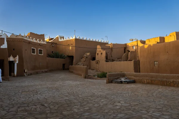 Tradiční Arabská Bahenní Architektura Ushaiqer Saúdská Arábie — Stock fotografie