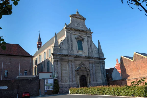 Carmelite Church Fathers Ghent Belgium — 스톡 사진