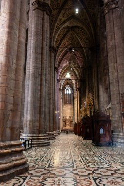 Milano Katedrali 'nin içi (Duomo di Milano)) 