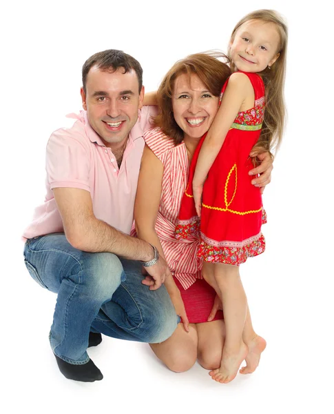 Famiglia felice — Foto Stock