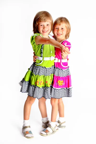 Cheerful sisters — Stock Photo, Image