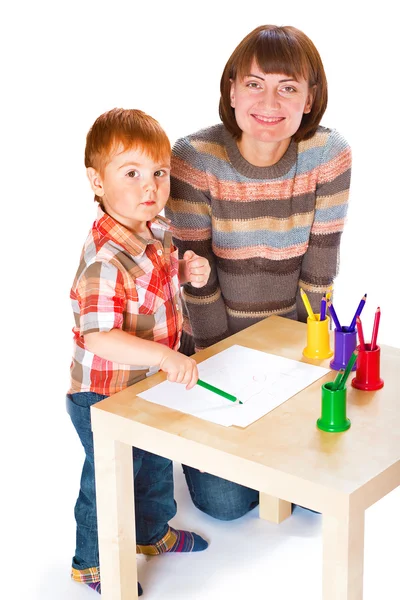 Teach to draw — Stock Photo, Image