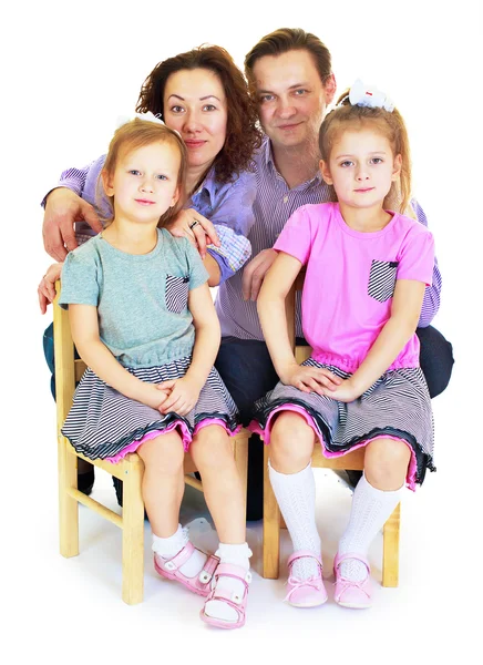 Famiglia felice — Foto Stock