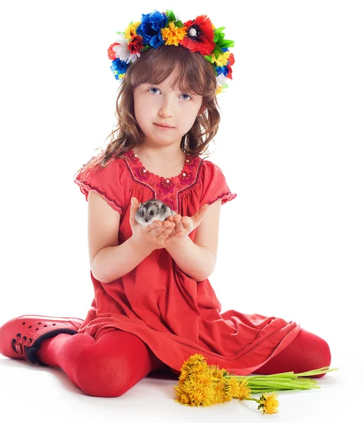 Encantadora menina — Fotografia de Stock