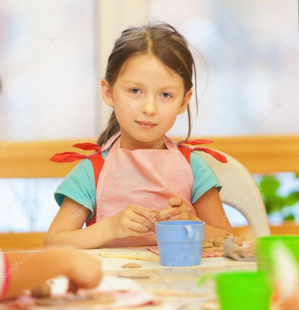 little girl sculpts