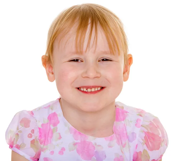 Portrait of a red haired girl Stock Photo