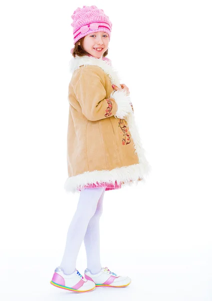 Jaqueta menina — Fotografia de Stock