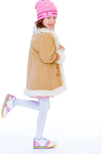 Girl jacket — Stock Photo, Image