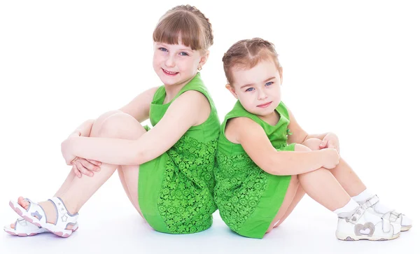 Two little girls — Stock Photo, Image