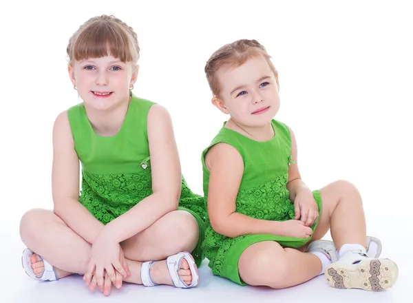 Two little girls — Stock Photo, Image