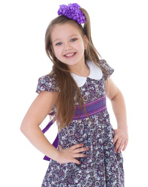 dans eden kız portresi.