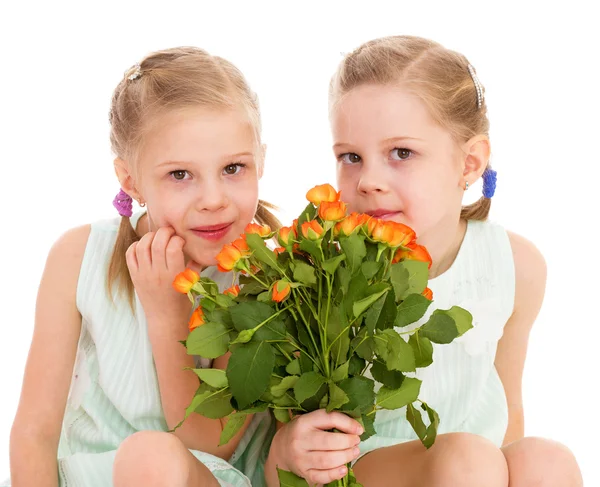 Two charming girls — Stock Photo, Image