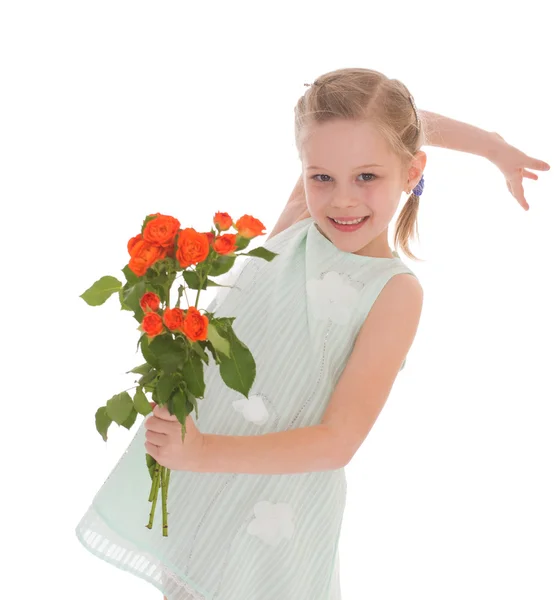 Portrait of a little girl — Stock Photo, Image