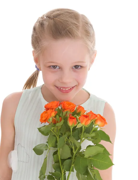 Portrait of a little girl — Stock Photo, Image