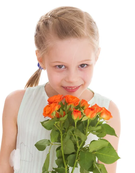 Portrait of a little girl — Stock Photo, Image