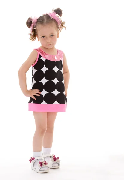 Cute preschool girl — Stock Photo, Image